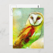 Guardian Owl Briefkaart (Voorkant / Achterkant)