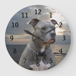 Guardian Pitbull Wall klok