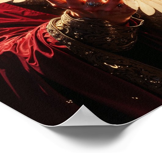 Guardian Priestess Magical Wall Art Poster (Hoek)