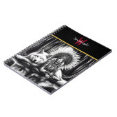 Guardian Spirit: Vrouw en Wolf Notitieboek (Linkerzijde)