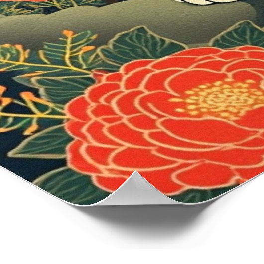 Guardian Tiger in het Joseon bos Poster (Hoek)