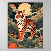 Guardian Tiger in het Joseon bos Poster (Voorkant)