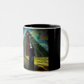 Guardian Tweekleurige Koffiemok (Voorkant rechts)