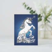 Guardian Unicorn Briefkaart (Staand voorkant)