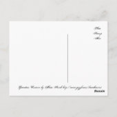 Guardian Unicorn Briefkaart (Achterkant)