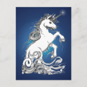 Guardian Unicorn Briefkaart (Voorkant)