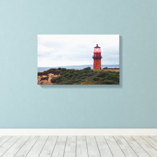 Guardian van Gay Head Canvas Afdruk (Insitu (Houten vloer))