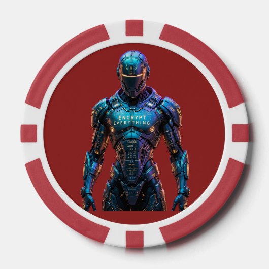 Guardian Versleutel Alles Poker Chips (Voorkant)