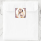 Guardian Vierkante Sticker (Tas)