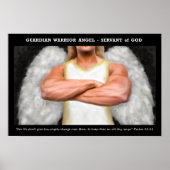 Guardian Warrior Angel Poster (Voorkant)