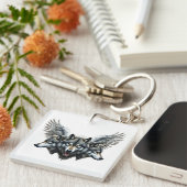 Guardian Wolves Sleutelhanger (Voorkant Rechts)