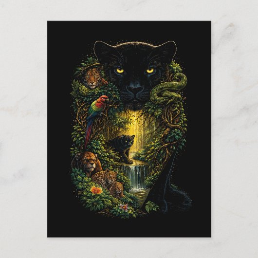 Guardians of the Wild Briefkaart (Voorkant)