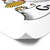 Guardiola Family Crest Poster (Hoek)