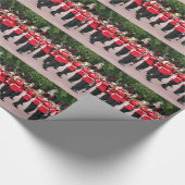 Guards Band, Buckingham Palace, Londen, Engeland Cadeaupapier (Hoek)