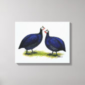 Guas Royal Paars Pair Canvas Afdruk (Voorkant)