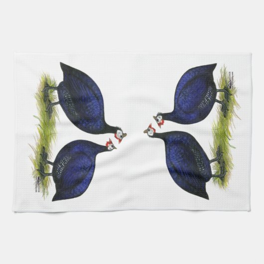 Guas Royal Paars Pair Theedoek (Horizontaal)