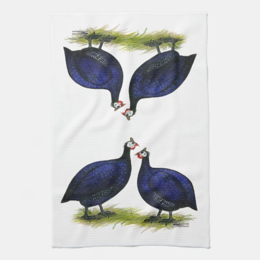 Guas Royal Paars Pair Theedoek (Verticaal)