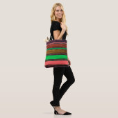 Guatamala Rainbow-Canvas tas (Op model)