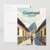 Guatapé Colombia Briefkaart (Voorkant / Achterkant)