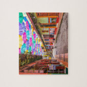 Guatapé, Colombia Umbrella Street Legpuzzel (Verticaal)