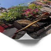 Guatemala - Antigua - Calle del Arco - Poster (Hoek)