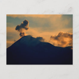Guatemala - Antigua sunset Briefkaart