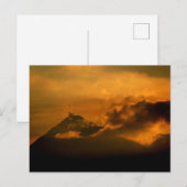 Guatemala - Antigua sunset Briefkaart (Voorkant / Achterkant)