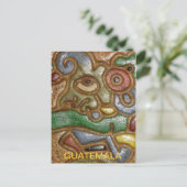 Guatemala Art Briefkaart (Staand voorkant)