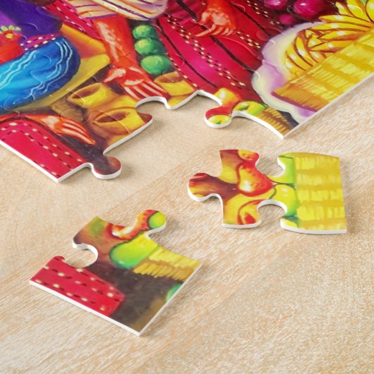 Guatemala Art Puzzle Legpuzzel (Zijkant)