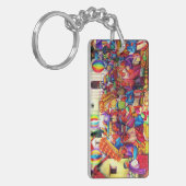 Guatemala Art Sleutelhanger (Voorkant Links)