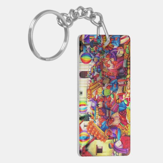 Guatemala Art Sleutelhanger (Voorkant Links)