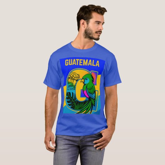 GUATEMALA ARTE POP T-SHIRT (Voorkant volledig)