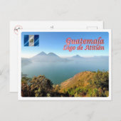 Guatemala - Atitlán Lake - Briefkaart (Voorkant / Achterkant)