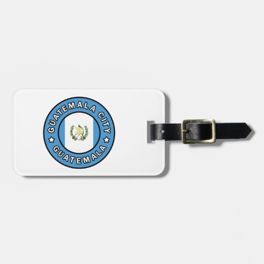 Guatemala Bagagelabel (Voorkant horizontaal)