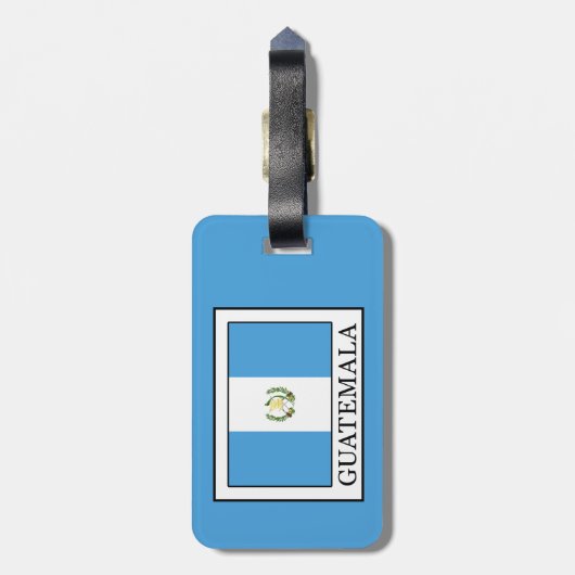Guatemala Bagagelabel (Achterkant verticaal)