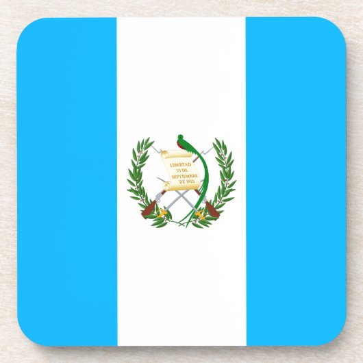 Guatemala Bier Onderzetter (Voorkant)