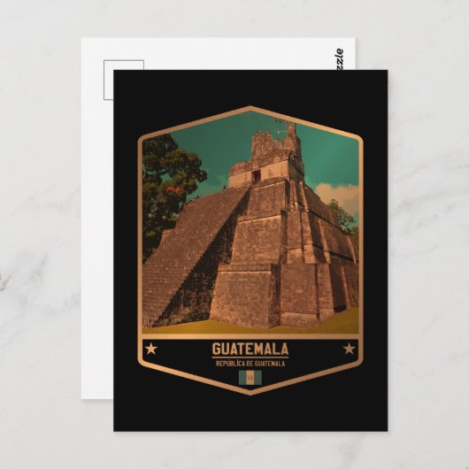 Guatemala Briefkaart (Voorkant / Achterkant)