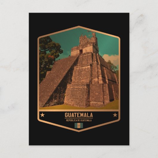 Guatemala Briefkaart (Voorkant)