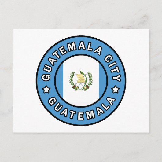 Guatemala Briefkaart (Voorkant)