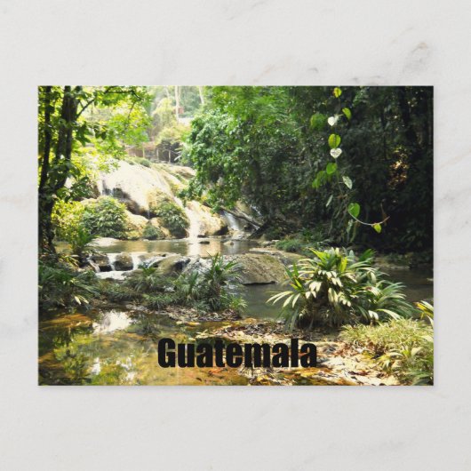 Guatemala Briefkaart (Voorkant)