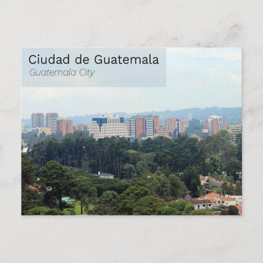 Guatemala Briefkaart (Voorkant)