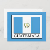Guatemala Briefkaart (Voorkant / Achterkant)