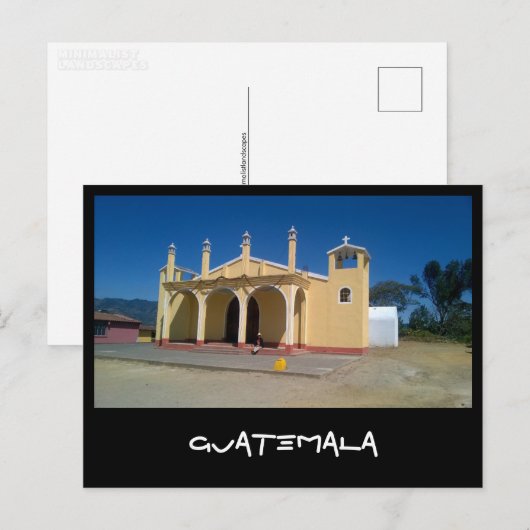 Guatemala Briefkaart (Voorkant / Achterkant)