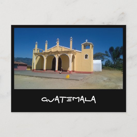 Guatemala Briefkaart (Voorkant)