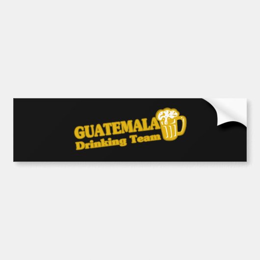 GUATEMALA BUMPERSTICKER (Voorkant)