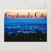 Guatemala City, Guatemala, Midden-Amerika bij sche Briefkaart (Voorkant)