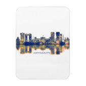 Guatemala City Skyline Magneet (Verticaal)