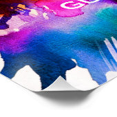 Guatemala City Skyline Perfect Poster (Hoek)