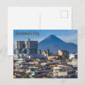 Guatemala City, Uitzicht van de stad Briefkaart (Voorkant / Achterkant)