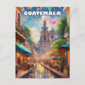 Guatemala Ciudad, tussen vulkanen en levend geheug Briefkaart (Voorkant)